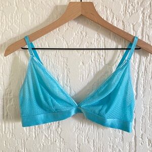 Third Love Light Blue Bralette Size XL